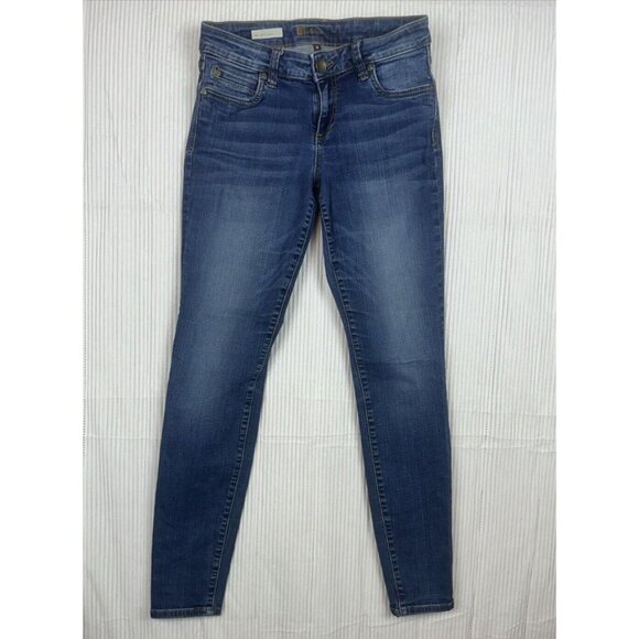KUT from the kloth jeans size 6 Mia Tooth Pick Skinny Medium Wash - Picture 1 of 8